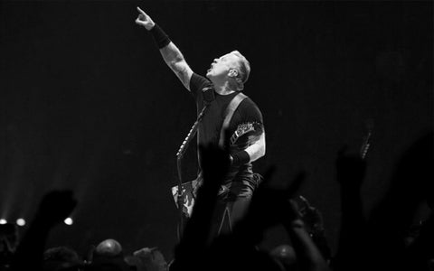 James Hetfield, vocalista de Metallica.