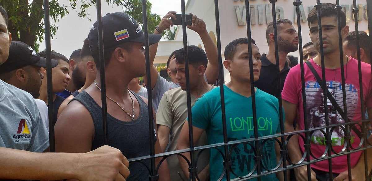 Militares venezolanos