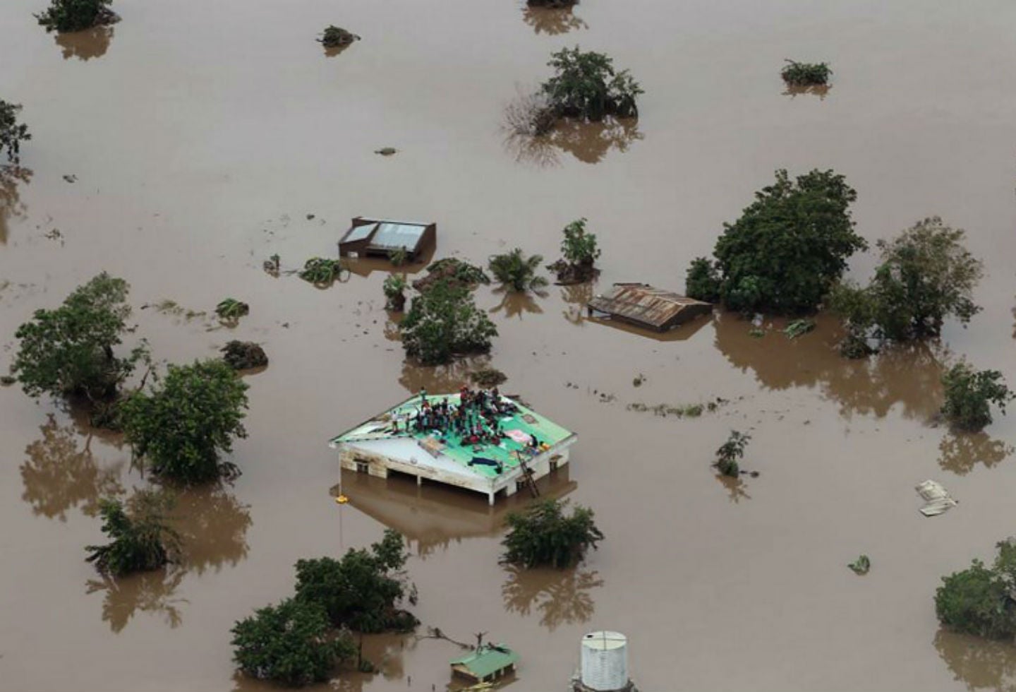 Ciclón en Mozambique