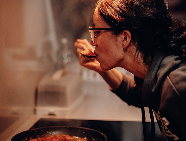 Chef en la cocina