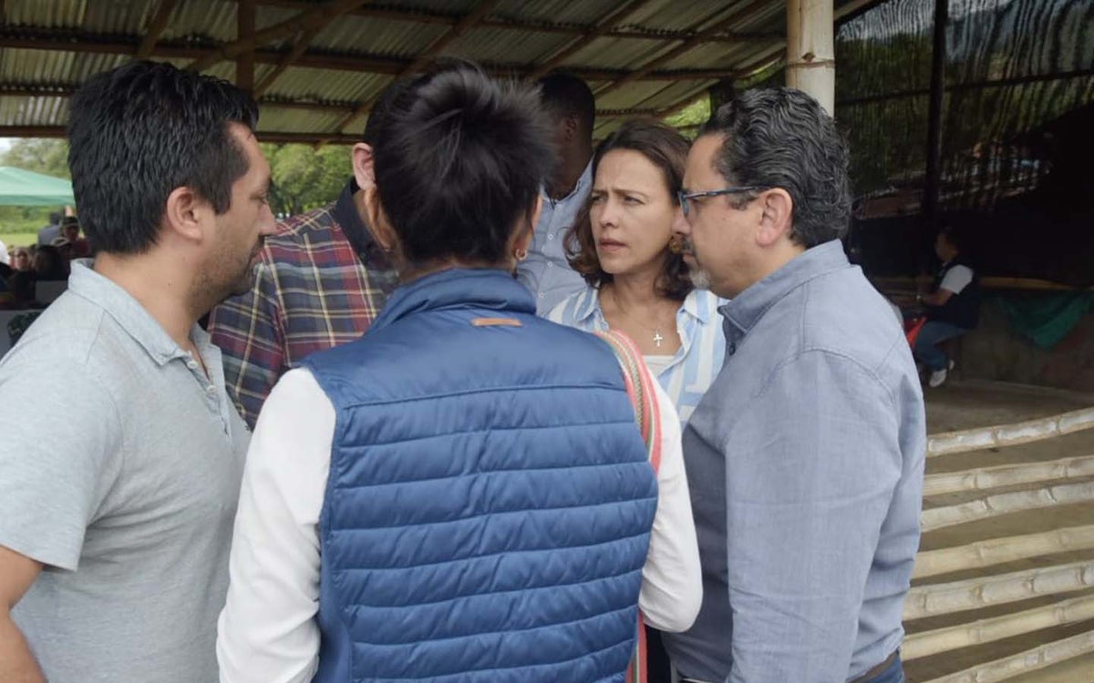 Nancy Patricia Gutiérrez, ministra del Interior.