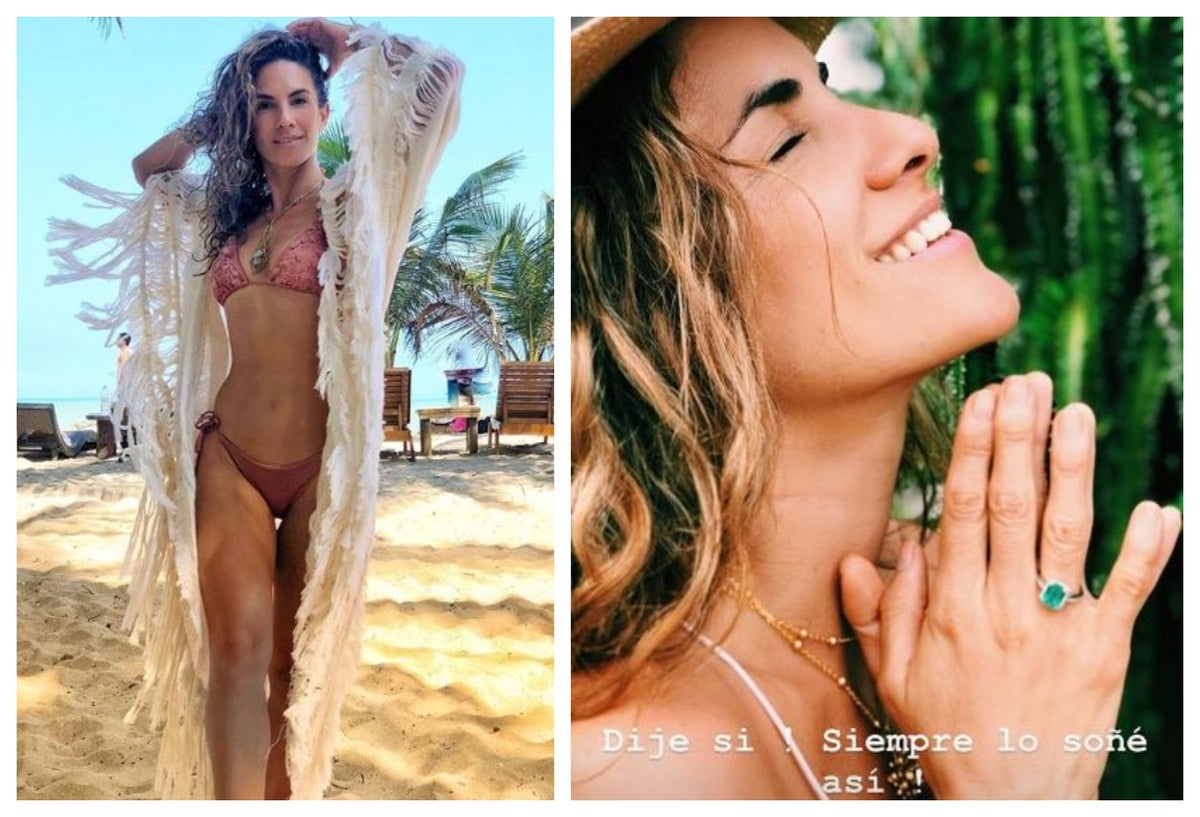 Naty Botero anuncia su matrimonio
