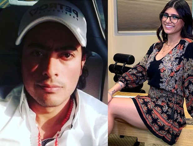 Nicolás Petro y Mía Khalifa