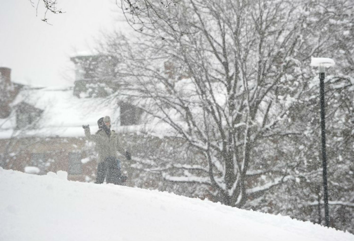 Nieve en Estados Unidos