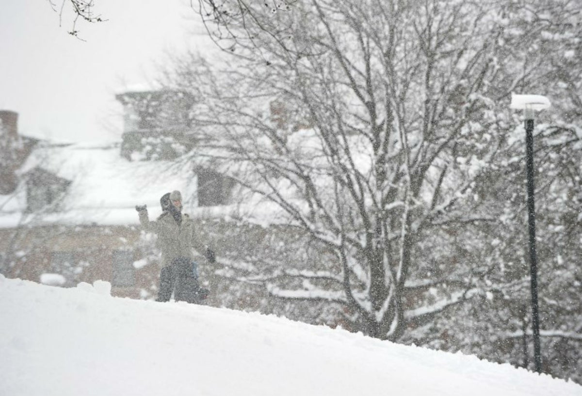 Nieve en Estados Unidos