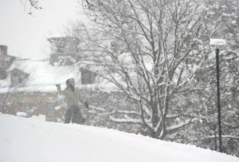 Nieve en Estados Unidos