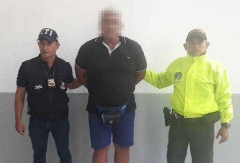 Pedro Julio Echeverría, instructor de pesas capturado