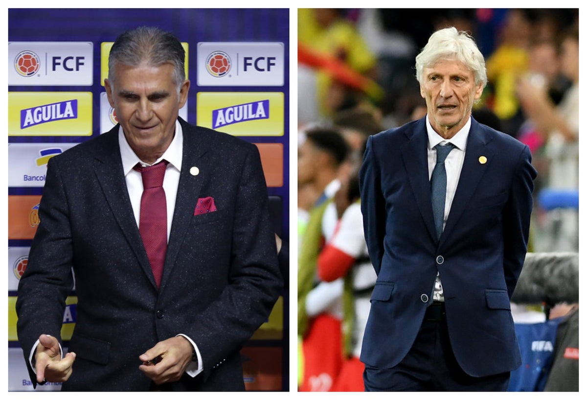 Carlos Queiroz y José Pékerman