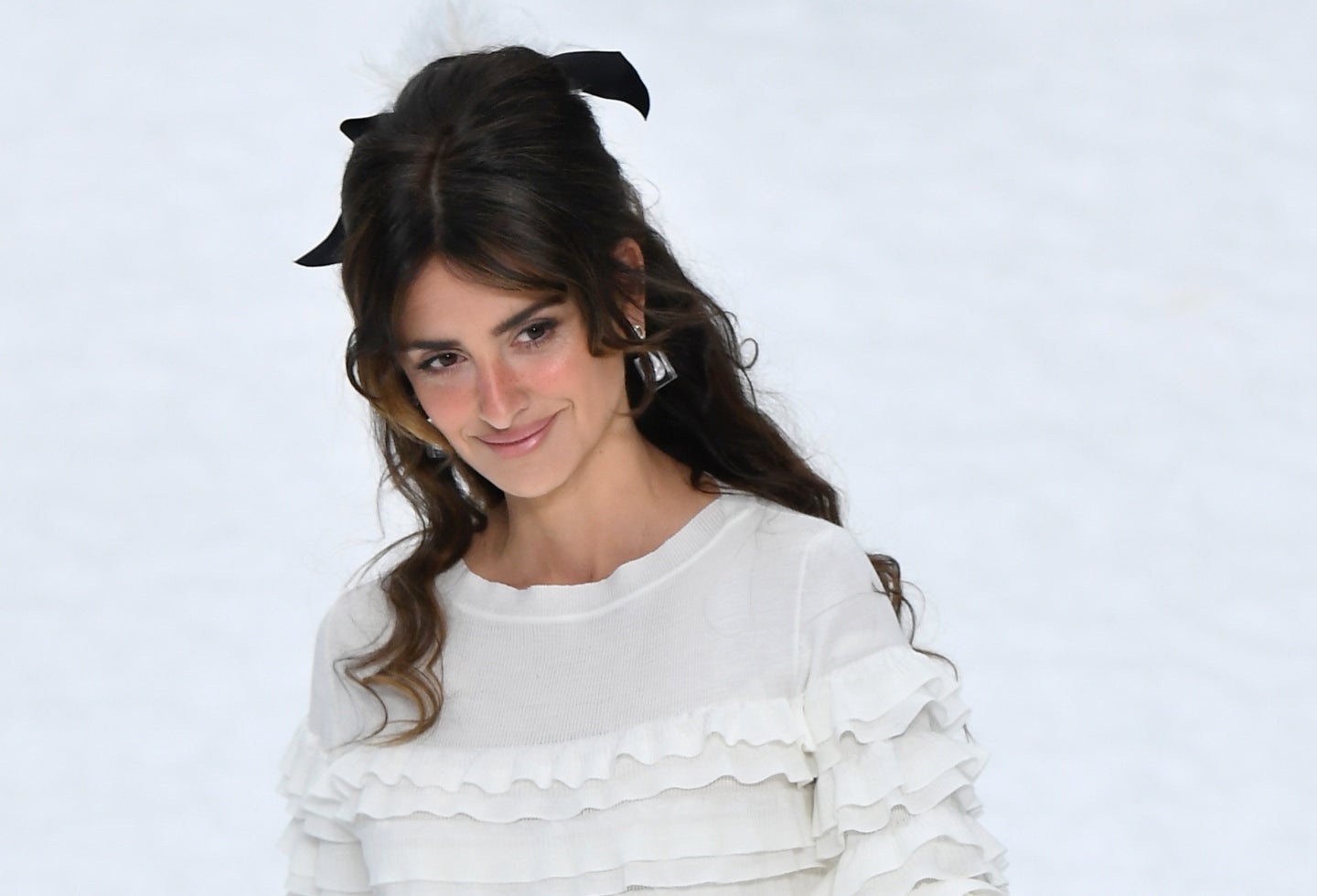 Penélope Cruz en desfile de Chanel
