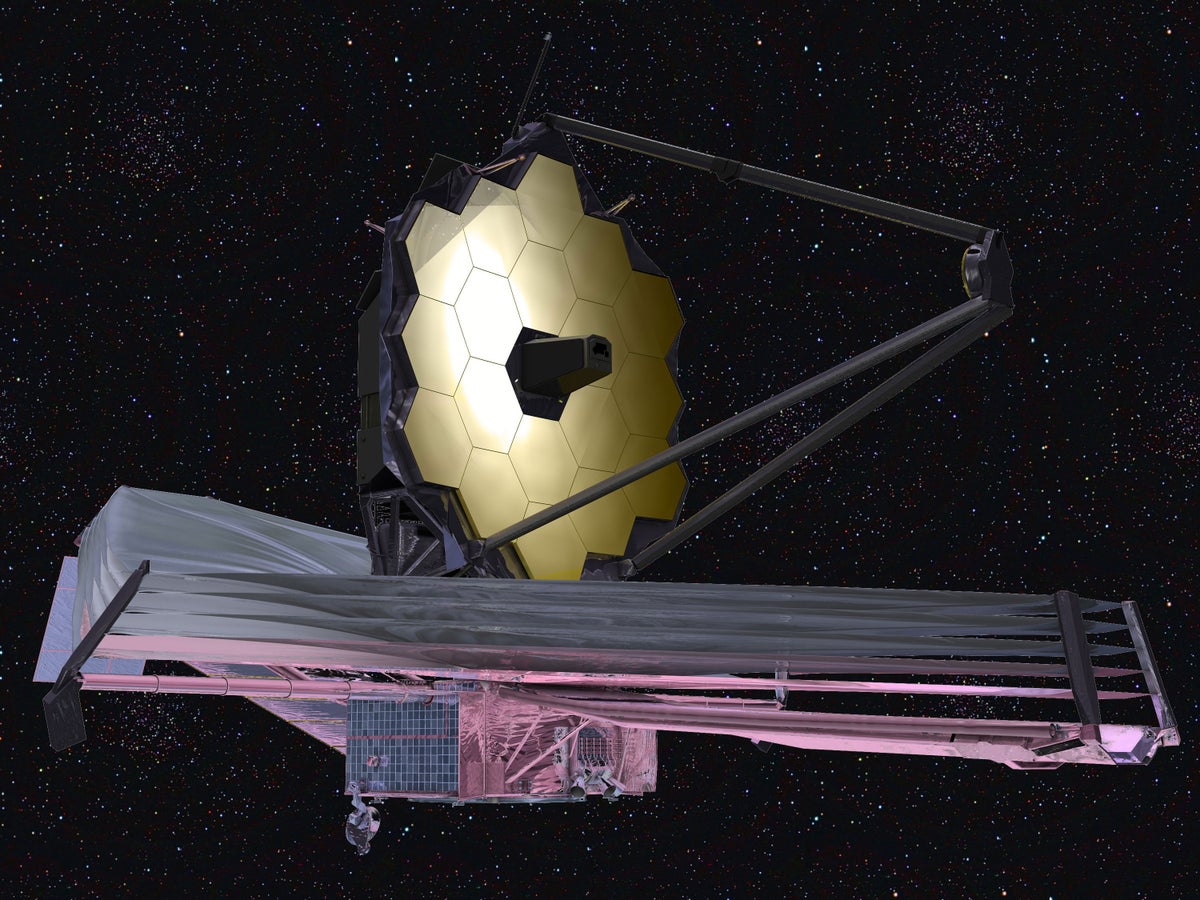 Telescopio Espacial James Webb que la NASA lanzó al espacio