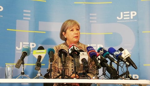 Patricia Linares, presidenta de la Jurisdicción Especial para la Paz (JEP)