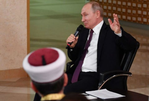 Vladimir Putin, presidente de Rusia