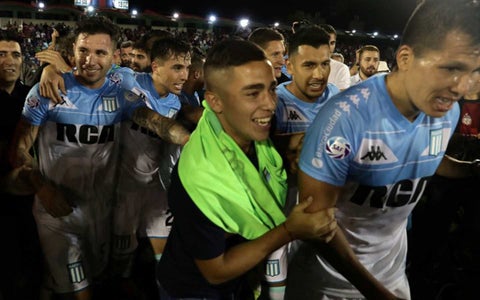 Racing empató a un tanto con Tigre.