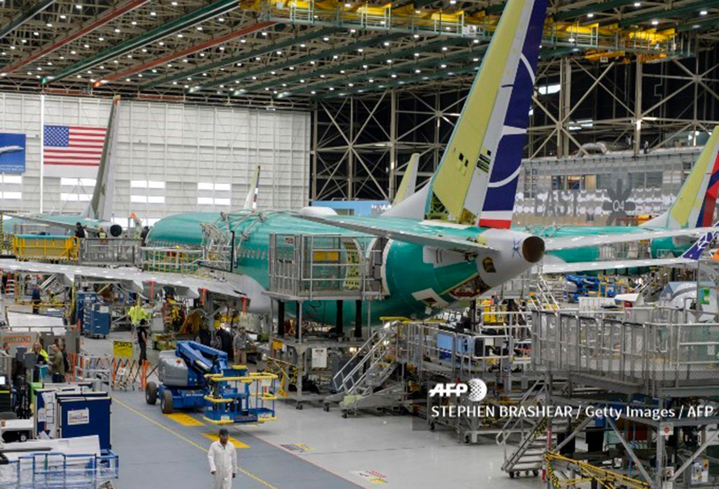 La sede en Renton del Boeing 737 Max