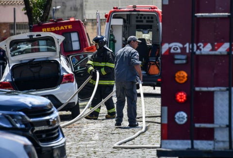Tiroteo en escuela de Sao Paulo
