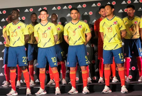 La Selección Colombia con la camiseta 2019-2020