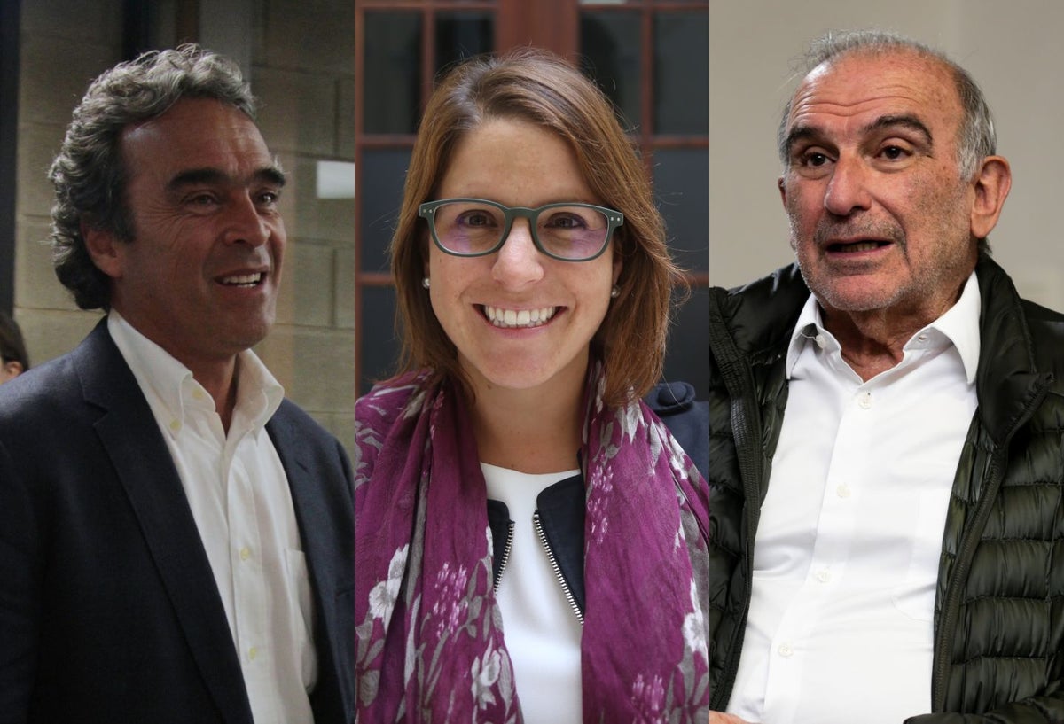 Sergio Fajardo y Humberto De la Calle defienden a Juanita Goebertus