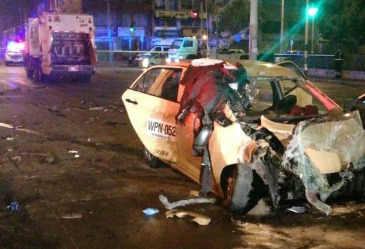 Una niña muerta y tres heridos graves deja accidente en las calles de Bogotá.