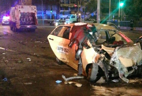 Una niña muerta y tres heridos graves deja accidente en las calles de Bogotá.