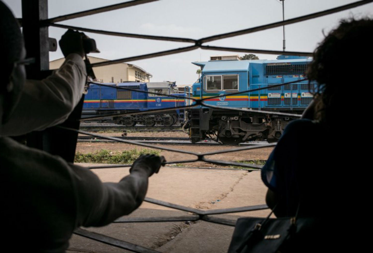 Tren de carga se descarriló en el Congo