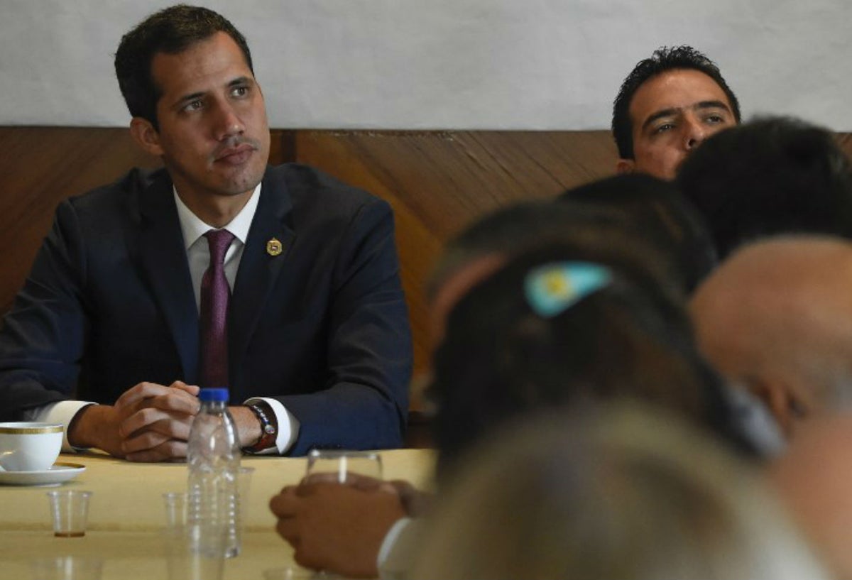 Juan Guaidó, presidente interino de Venezuela.