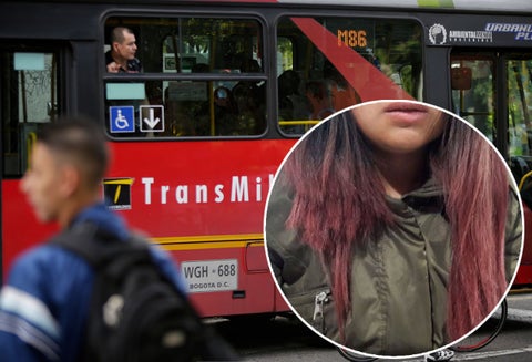 Joven narró como le cortaron el pelo en Transmilenio