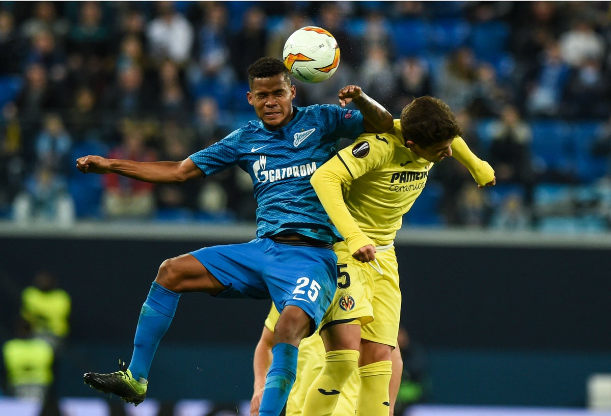 Wilmar Barrios con el Zenit de San Petersburg