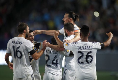 Zlatan en el L.A. Galaxy