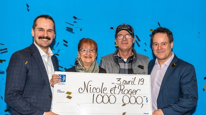 Nicole Pedneault y Roger Larocque