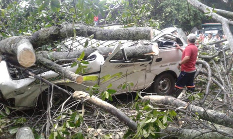 Accidente en la vía Sardinata-Cúcuta
