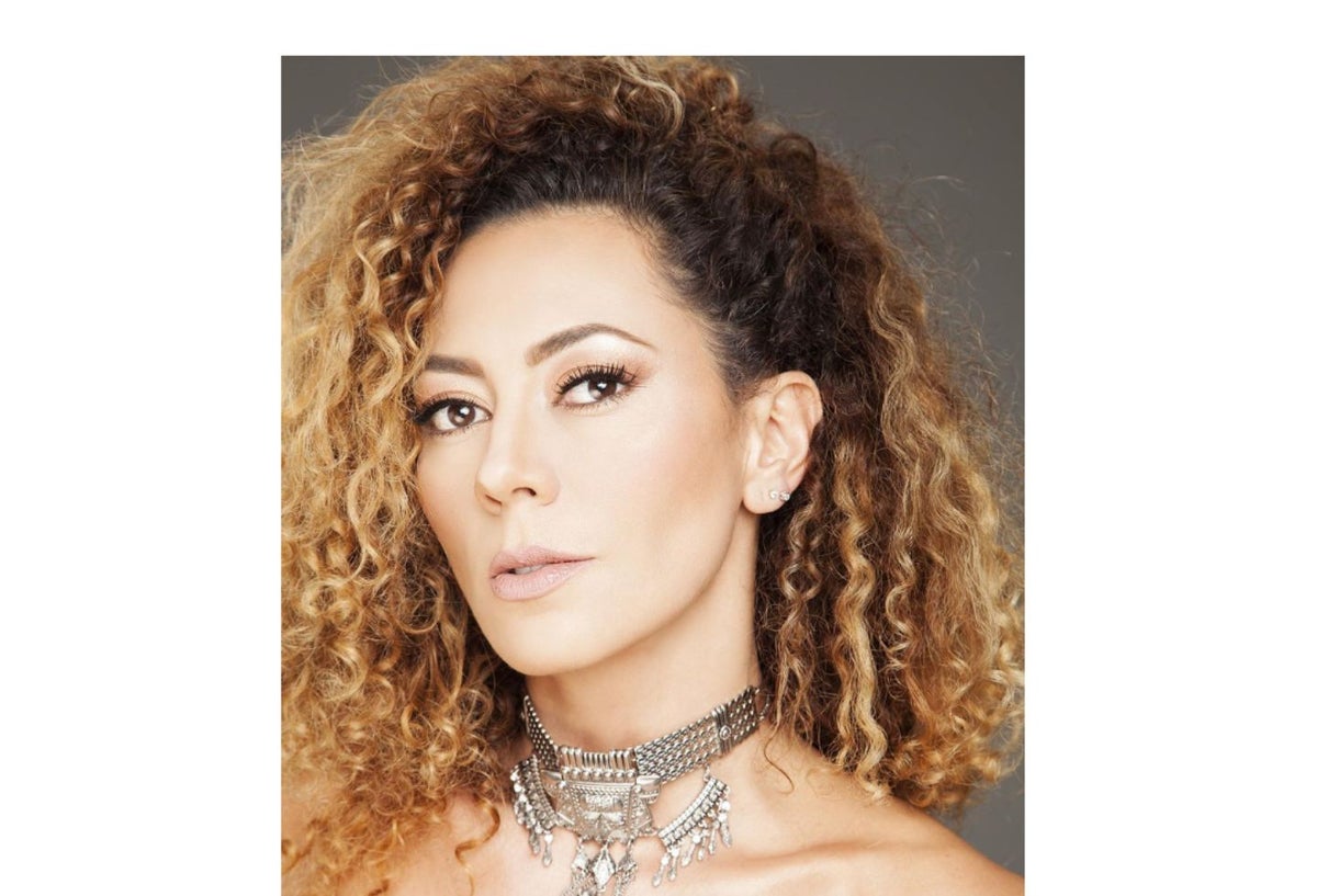 La actriz Andrea Guzmán.