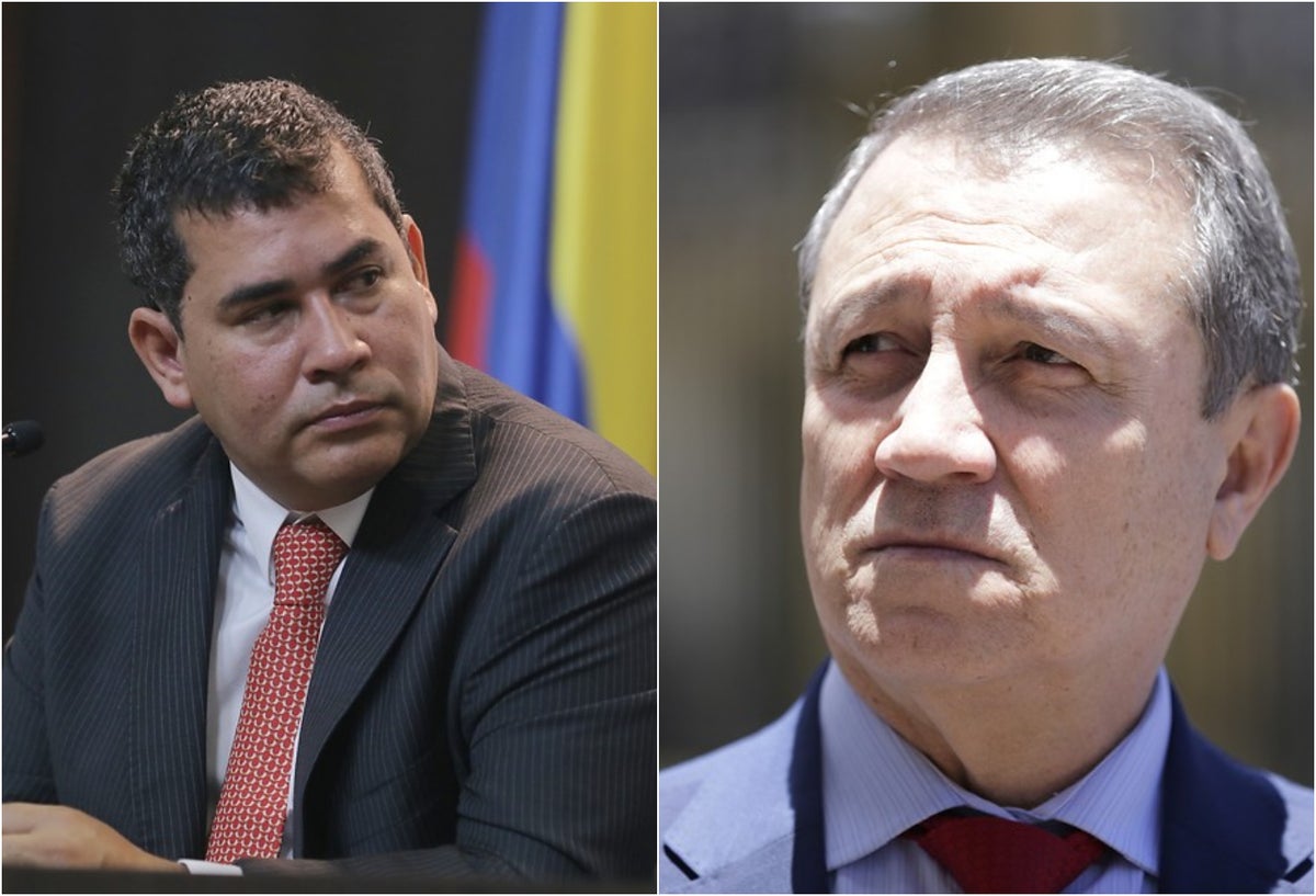 Alejandro Chacón y Ernesto Macías, congresistas