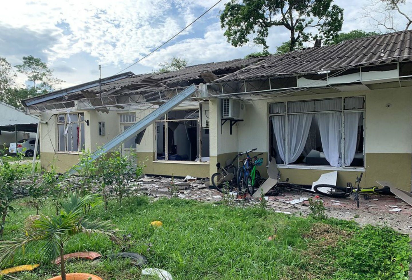 Atentado en cantón militar de Saravena