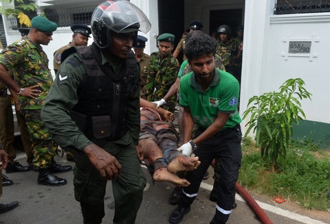 Atentado en Sri Lanka