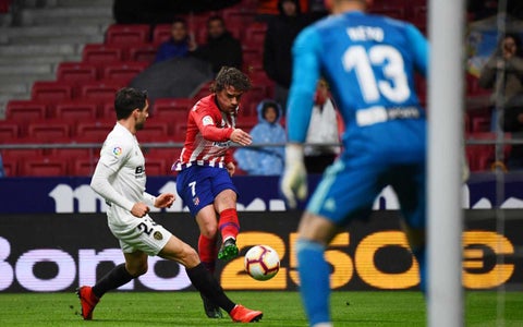 Antoine Griezmann, delantero del Atlético.