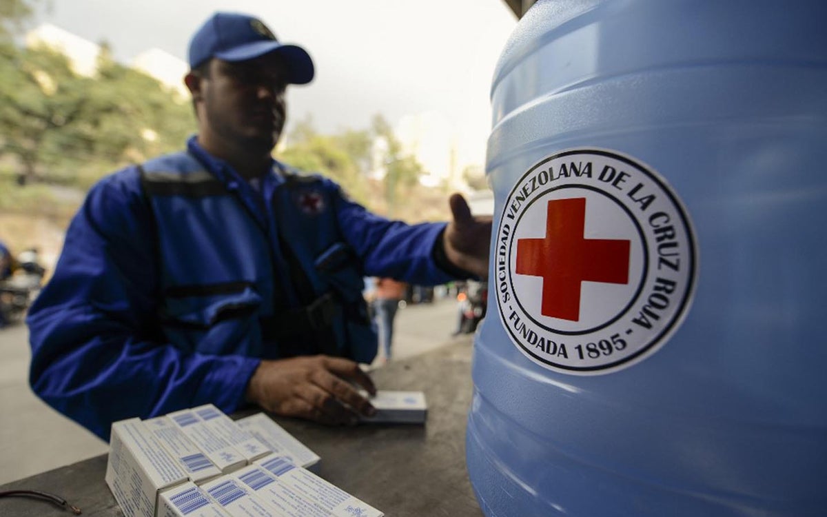 Ayudas humanitarias enviadas a Venezuela.
