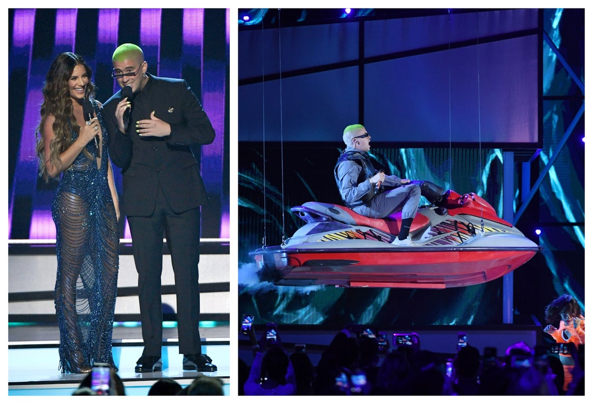 Bad Bunny en los Premios Billboards 2019