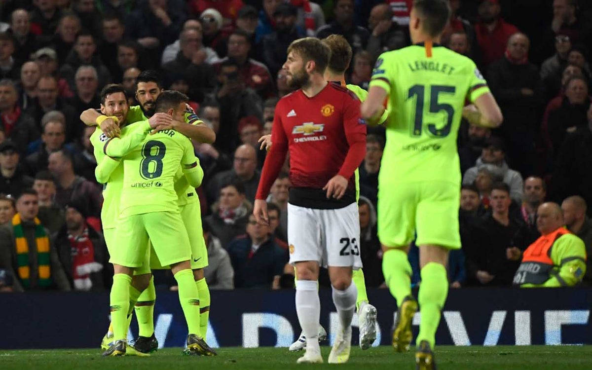 Barcelona vs Manchester United