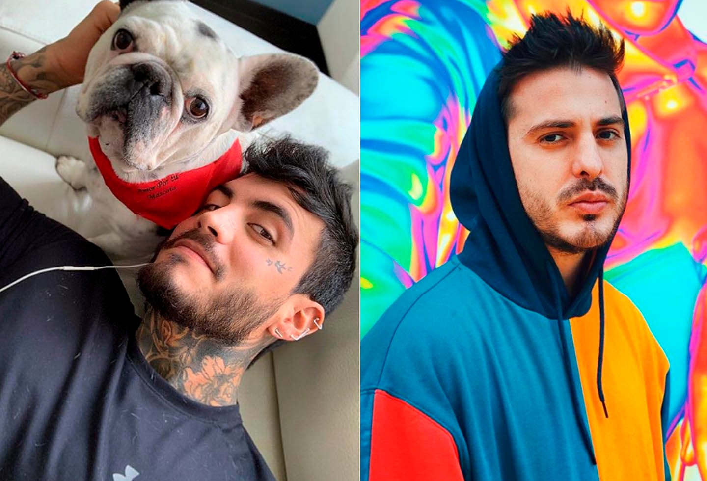 El deportista compartió un video del cantante mientras no entendía la broma que le estaba haciendo.