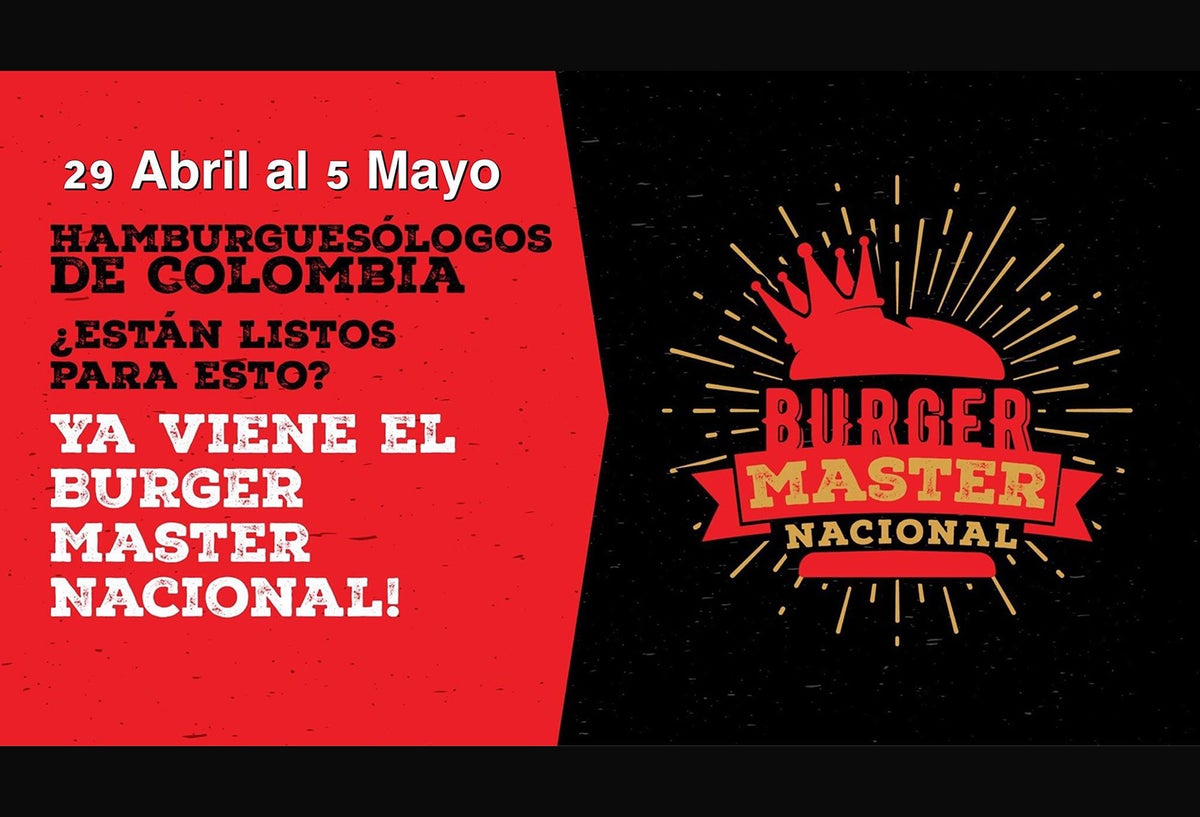Imagen oficial del evento Burger Master