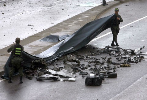 Carro bomba en Bogotá