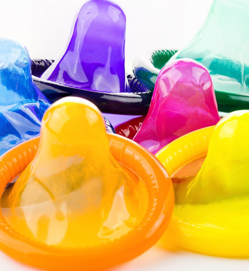 Condones de colores