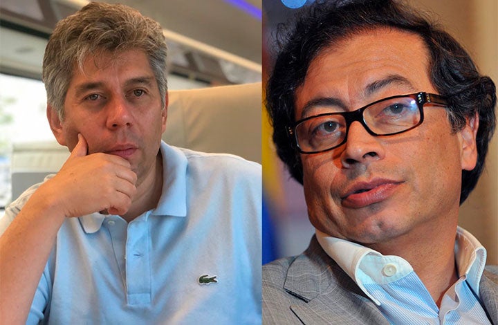 Daniel Coronell y Gustavo Petro