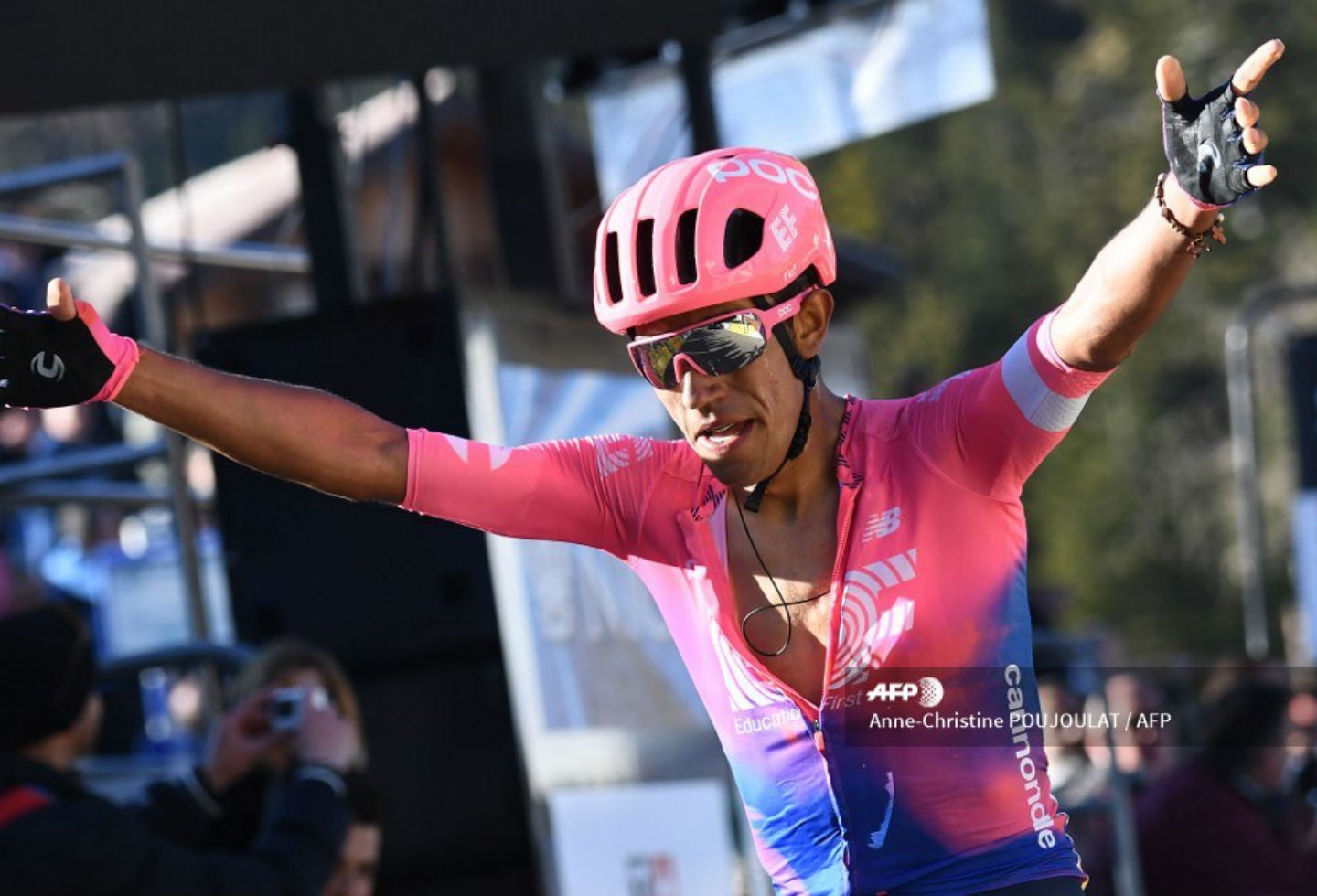 Daniel Martínez, ciclista colombiano.