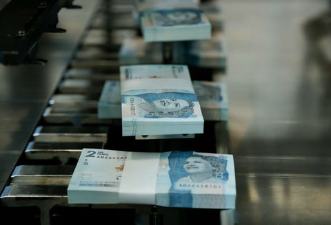 Billetes nuevos de 2.000 pesos
