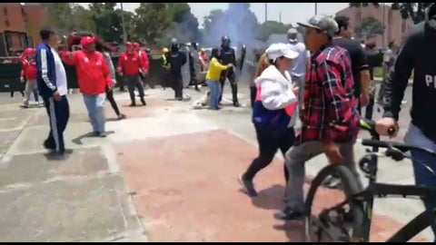 Disturbios en El Cortijo