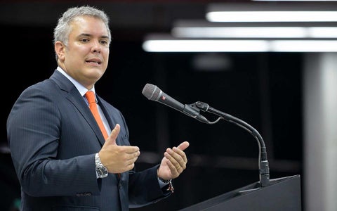 Iván Duque, presidente de la República