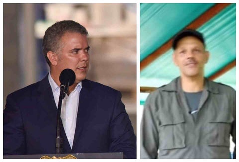 Iván Duque y alias El Paisa