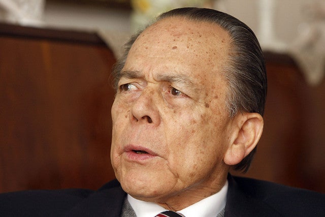 EXMINISTRO ENRIQUE PAREJO