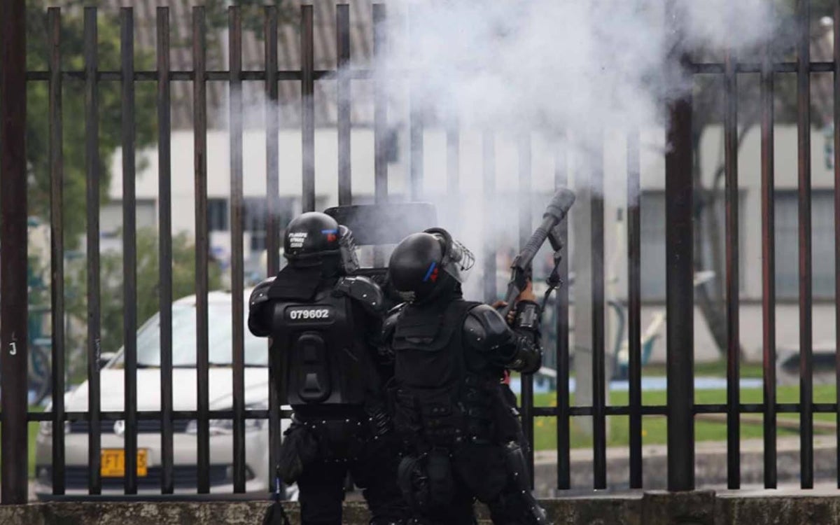 Esmad en la Nacional